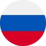 flaga Rosji w kółku