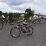 rowerzyści na drodze