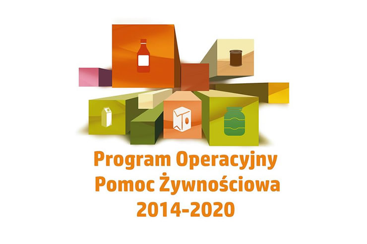 Napis Program Operacyjny Pomoc Żywnościowa 2014-2020