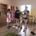 prace plastyczne na parapecie