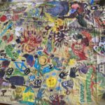 kilkanascie osob dorosli dzieci wspolne malowanie