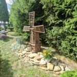 dom chodnik zielen niebo