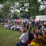 ludzie zgromadzenie widownia trwa zaielona