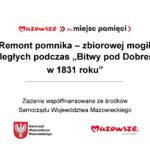 lohotyp napis czerwone litery mazowsze