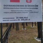 received_700265378724126 Zakończono zadanie pn. Remont pomnika w Nowej Wsi, miejsce potocznie zwane miejscem "Trzech Krzyży" .
