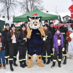 Zielony namiot GOKiB w Dobrem