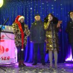 Zielony namiot GOKiB w Dobrem