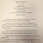 Dokument z białym tłem zawiera oficjalne podziękowania skierowane do rolników. Napisany czarnym tuszem z logo w lewym górnym rogu. Zawiera podpis i datę.