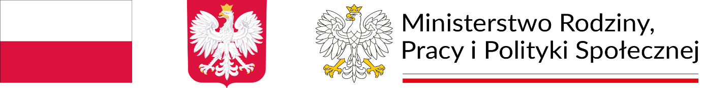 Flaga Polski jest biało-czerwona. Godło przedstawia białego orła na czerwonym tle z koroną, dziobem i pazurami złotymi. Po prawej widać poziomy biało-czerwony pasek.