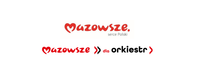 Zrzut ekranu 2026-09-21 141458 Logo Mazowsza z napisem Mazowsze, serce Polski w kolorze czerwonym. Białe tło. Dodatkowy napis Mazowsze dla orkiestr.